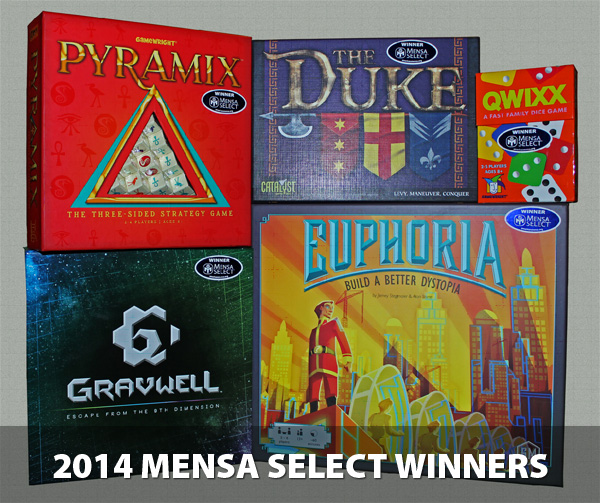 2014 Mensa Select Winners