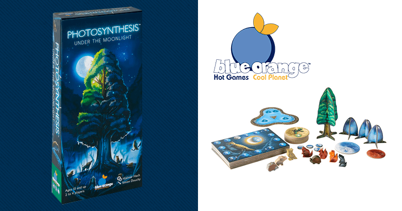 Photosynthesis: Under the Moonlight game box and board game
