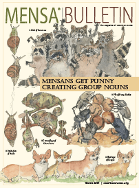 Mensa Bulletin cover