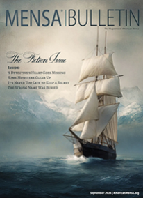 Mensa Bulletin cover
