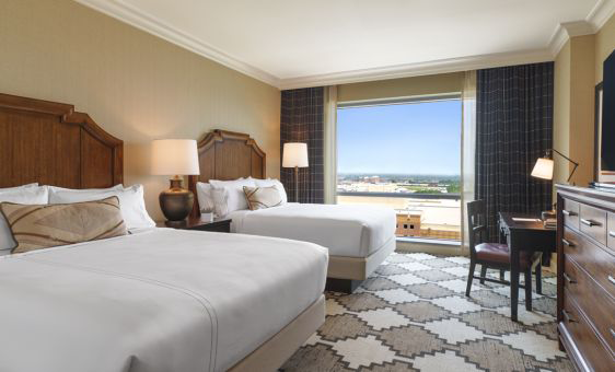 Hilton Chicago double rooms