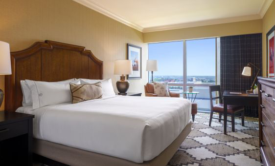 Hilton Chicago king rooms