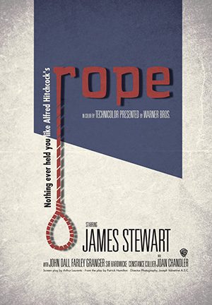 Rope movie poster