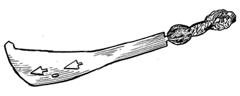 An afenatene sword