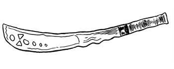 A gubasa sword
