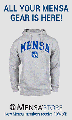 Shop the Mensa Store Now!