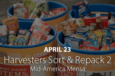 Harvesters Sort & Repack 2 - Mid-America Mensa