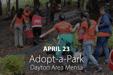 Adopt-a-Park - Dayton Area Mensa