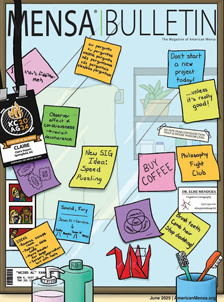 Mensa Bulletin cover