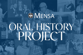 Your Story Helps American Mensa Write Its History