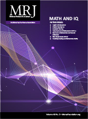 Mensa Research Journal cover