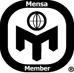 Mensa member logo