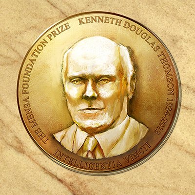 Mensa Foundation Prize medal
