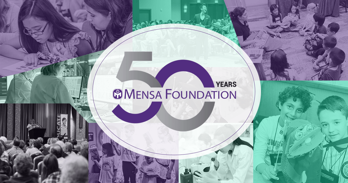 At 50, the Mensa Foundation Sees a Bright Future Unleashing Intelligence
