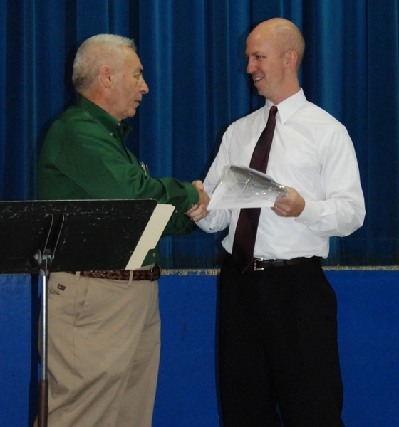 John Otterstedt, 2013 Distinguished Teacher Award winner