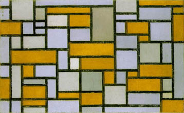 Mondrian painting